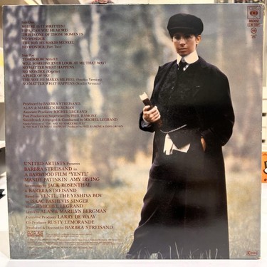 Barbra Streisand - Yentl Soundtrack 1983 Baskı Lp - Plak Fiyatı