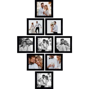 9 Adet 10X10 Çerçeve - Mdf Çerçeve - Fotoğraf Çerçevesi - Fiyatı