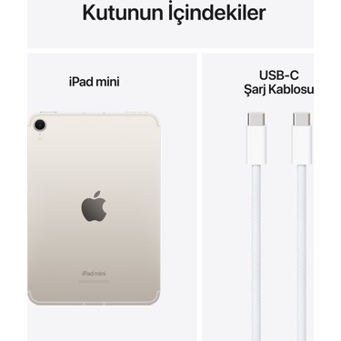 Apple iPad Mini 128GB 8.3 Wi-Fi + Cellular Tablet Yıldız Fiyatı