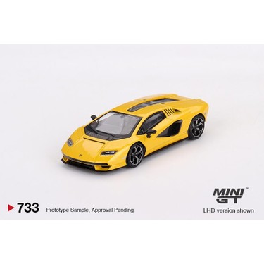 Lamborghini Countach ミニカー 1/43 Mini T GT Lamborghini Countach LPI 800-4 Yeni Giallo Orion Fiyatı