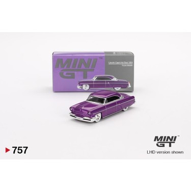 Mini Gt Lincoln Capri Hot Rod 1954 Purple Metallic 757 Fiyatı