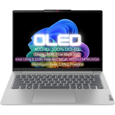 Lenovo Ideapad Slim 5 OLED Intel Core Ultra 5 125H 16GB Fiyatı
