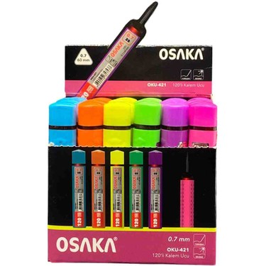 油 YUBUN ベース 2 & 治 OSAMERU AA 30ml セット Osaka 2b 120'LI 0,7 Versatil Kalem Ucu 6 Adet - Osaka 0.7 Fiyatı