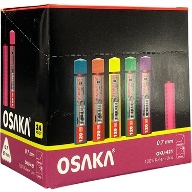 Osaka 2b 120'LI 0,7 Versatil Kalem Ucu 6 Adet - Osaka 0.7 Fiyatı