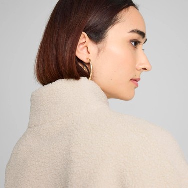 Puma Kadın Kırık Beyaz Classıcs Winterized Half-Zip Fiyatı