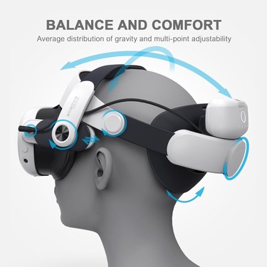 その他  Quest 3 128GB & BOBOVR M3 PRO Bobovr M3 Pro Pil Paketi ve Baş Kayışı - Meta Quest 3/Quest Fiyatı