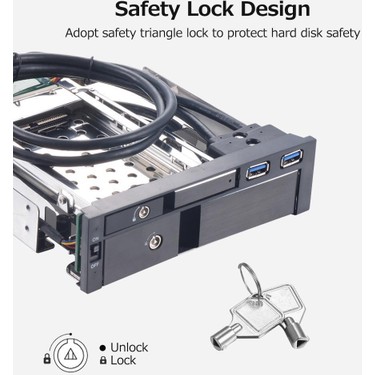 Oem 5,25 Dahili Çift Yuvalı Sabit Disk Kutusu 2,5+3,5 Inç Fiyatı