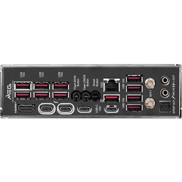 MSI Meg Z890 Ace Soket 1851 Ddr5 9200MHZ(OC) USB 20GBPS Fiyatı