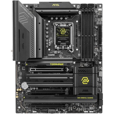 MSI Mag Z890 Tomahawk Wıfı Soket 1851 Ddr5 9200MHZ(OC) USB Fiyatı