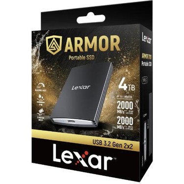 Lexar External 4tb LAR700X004T-RNBNG 2000MB/S USB 3.2 Fiyatı