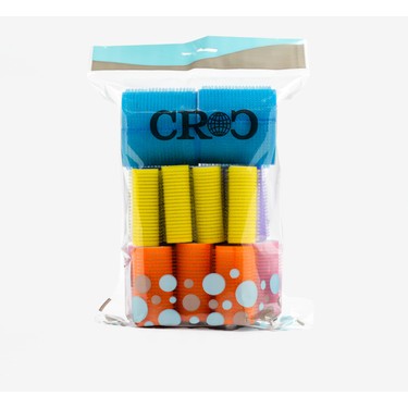 Croc Karma Paket Cırtlı Sünger Bigudi 14'lü + 25'li Fiyatı