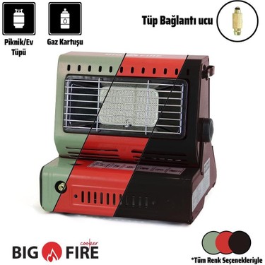 Big Fire Maxi Portatif Kamp Sobası Tüp Baglantılı Son Fiyatı