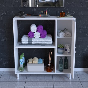 Modilayn Urla 90 x 97 x 32 cm Banyo Dolabı Temizlik Deterjan Fiyatı