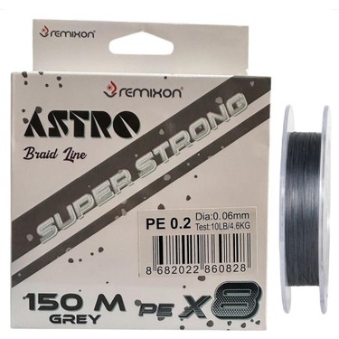 Remixon Astro 8x 0.06MM 150M Grey Ip Misina Fiyatı