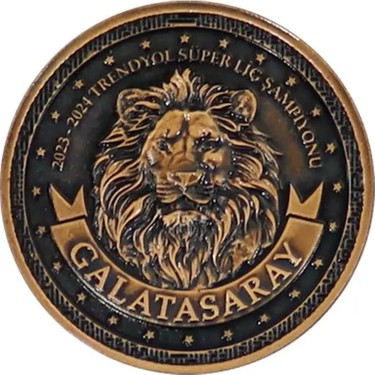 Aselin Dünyası Galatasaray 24. Şampiyonluk Bronz (Okside) Fiyatı