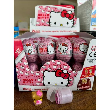 Hello Kitty Glutensiz Çikolatalı Sürpriz Yumurta 20 G (1 Fiyatı