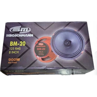 Boschmann Bm-20 Oto Midrange 20CM 900 Watt (125 Rms) 2 Adet Fiyatı