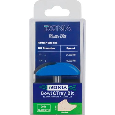 Ronia Ahşap Freze Bıçağı 06-63512712 Motif Freze Ucu Sap 12 Fiyatı