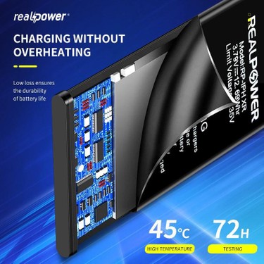 REALPOWER Apple iPhone 14 Pro Uyumlu Güçlendirilmiş Batarya Fiyatı