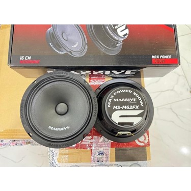 Massive MS-M62FX 16 cm Oto Midrange Hoparlör Deprem Serisi Fiyatı