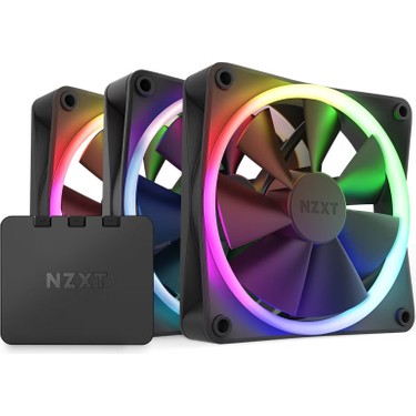 Nzxt F120 Rgb Siyah 120 mm Fan (3 'lü Set) RF-R12TF-B1 Fiyatı