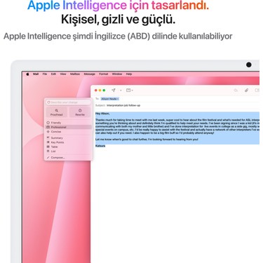 Apple iMac M4 Çip 16GB 256GB SSD macOS 24 All In One Fiyatı