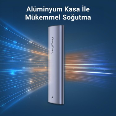 SSD 120Gb EAGET 10個セット 2230 SSD disk Kutusu | 10Gbps NVMe Muhafaza + Soğutma