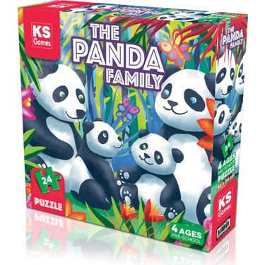 KS Games The Panda Family Pre School Puzzle 24 Parça Fiyatı