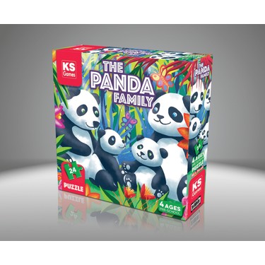 KS Games The Panda Family Pre School Puzzle 24 Parça Fiyatı