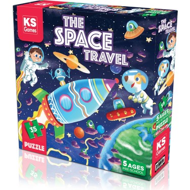 KS Games The Space Travel Pre School Puzzle 35 Parça Fiyatı