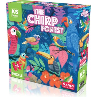 KS Games The Chirp Forest Pre School Puzzle 24 Parça Fiyatı