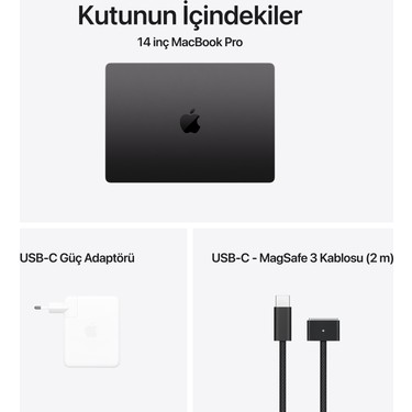 Apple MacBook Pro M4 Pro 24GB 1TB SSD macOS 14 Taşınabilir Fiyatı
