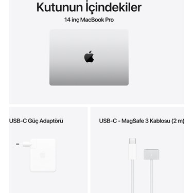 Apple MacBook Pro M4 Pro 24GB 512GB SSD macOS 14 Fiyatı