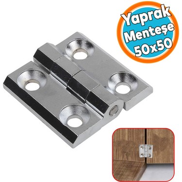 Nzb Mobilya Dolap Kapak Hobi Menteşesi Metal Krom 5 cm x 5 Fiyatı