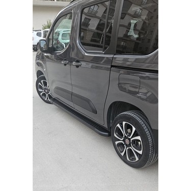 Woodhub Fiat Yeni Doblo Yan Basamak Marşpiyel Koruma Siyah Fiyatı