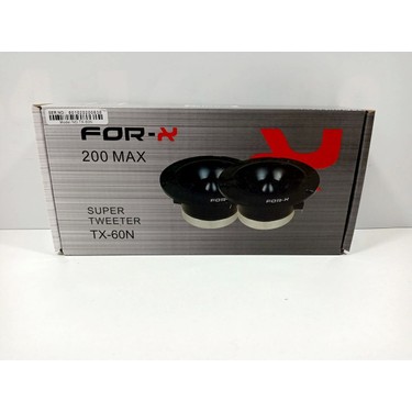 Woodhub Dome Tweeter – 200W 100RMS Tiz – For-X TX-60N 10CM Fiyatı
