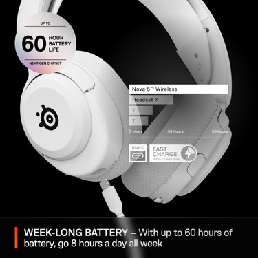 Steelseries Arctis Nova 5p Oyuncu Kulaklığı - Beyaz Fiyatı