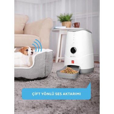 S-Link Sl-20 Kameralı Akıllı Otomatik Mama Kabı Kedi Köpek Fiyatı