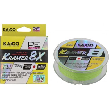 Kaido Kramer Japan 8x 250 mt Green Ip Misina 0,18 mm Fiyatı
