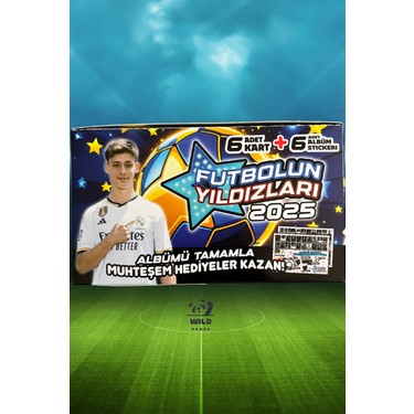 Wild Panda Futbolun Yıldızları 2025 48 Kutulu Devasa Paket Fiyatı