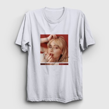 Sabrina Carpenter 公式Tシャツ Mサイズ Presmono Unisex Beyaz Poster Sabrina Carpenter T-Shirt Fiyatı