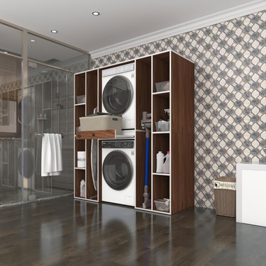 Kenzlife çamaşır-kurutma makinesi dolabı sadra cvz Fiyatı