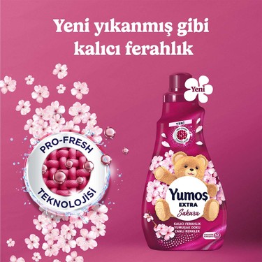 Yumoş Extra Konsantre Çamaşır Yumuşatıcı Sakura 1008 ml 42 Fiyatı