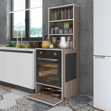 Kenzlife ankastre fırın dolabı hümeyra crd 165*60*56 mutfak Fiyatı