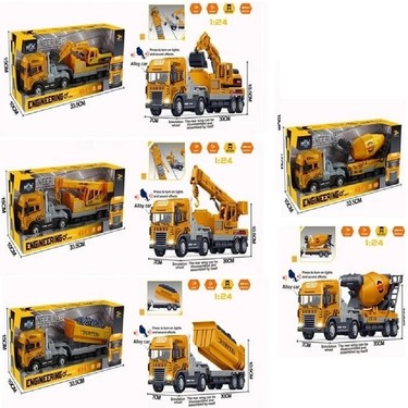 Vardem KLX800 Sürtmeli Işıklı Sesli Inşaat Tırları - Tekli Fiyatı