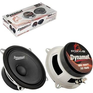 Dynamat Foxx-13 Oto Midrange 13CM 180 Watt Adet (70 Rms) Fiyatı