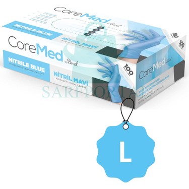 Core Med Coremed Mavi Nitril Muayene Eldiveni Pudrasız Fiyatı