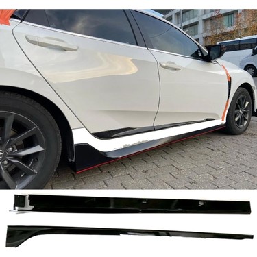 MKG Otomotiv Honda Civic Fc5 Typer Yan Marşpiyel Seti Mat Fiyatı