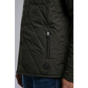 Lee Cooper Dustin Kapitoneli Regular Fit Gömlek Yaka Mont Fiyatı