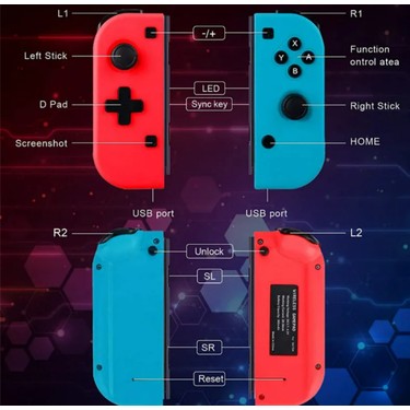Ozmik Joy-04 Nintendo Switch/switch Lite/switch OLED Makro Fiyatı